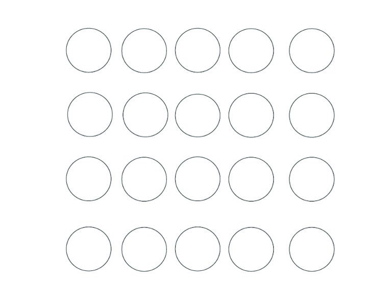 20 circles