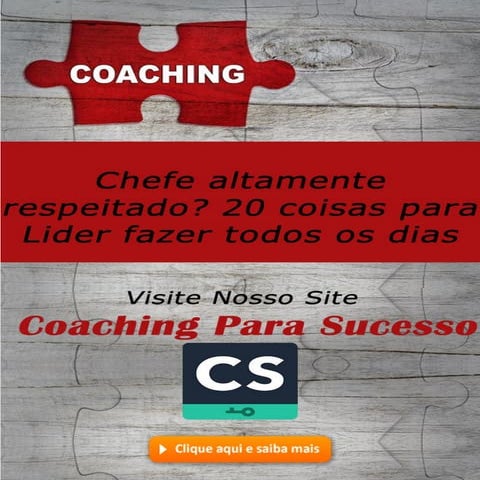 20 coisas para coach fazer todos os dias