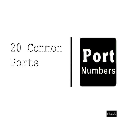 20 common ports