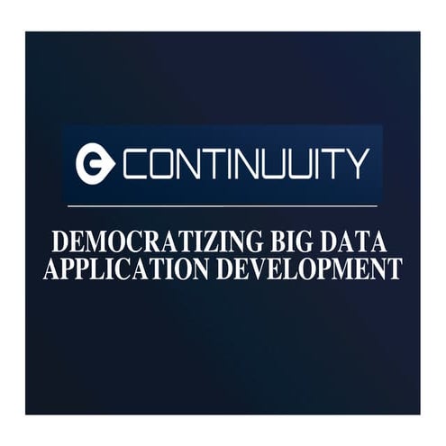 Continuuity Presents at Under the Radar 2013