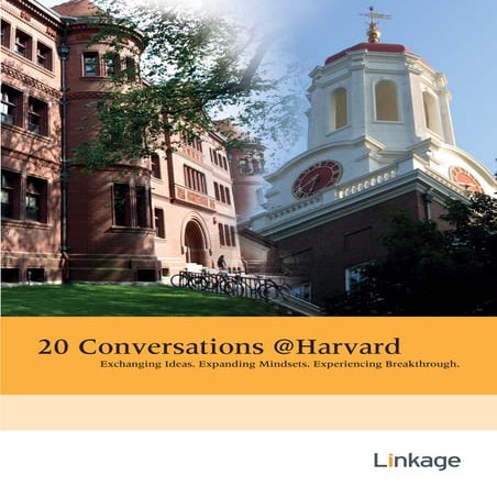 20 Conversations @ Harvard Brochure (2) | PDF