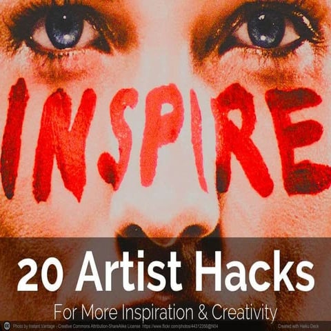 20 Artist Hacks for More Creativity