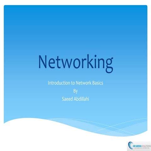 Networking | PPT