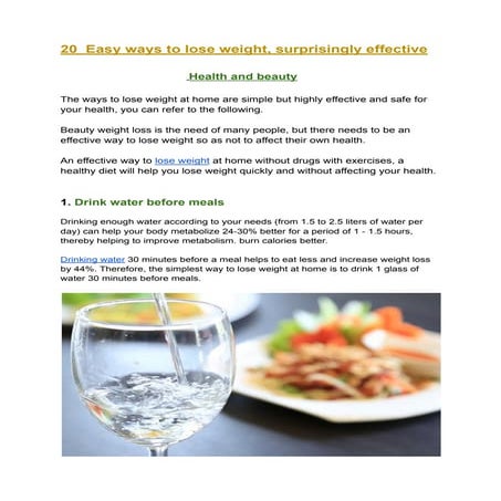 Unlocking the Secret: 6 Cups of Water a Day for Weight Loss - Tips for increasing water intake