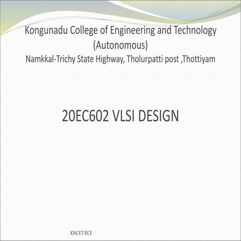 20EC602 VLSI Design.ppt