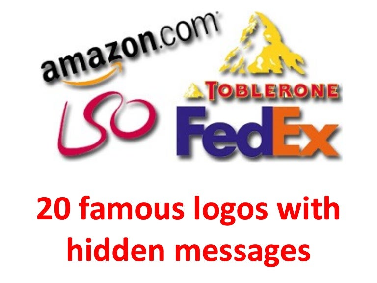 20 Famous Logos with Hidden Messages