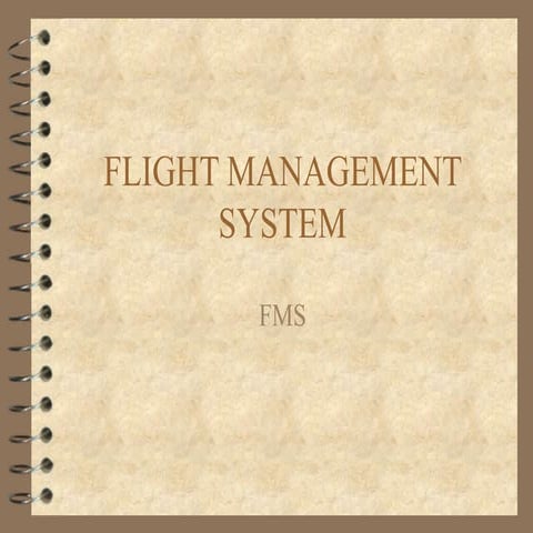 Flight Management System | PPT
