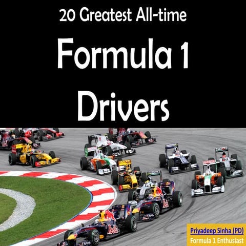 20 Greatest All-time Formula 1 Drivers