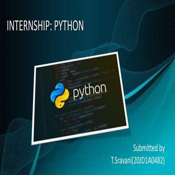 Python Unveiled: A Comprehensive Exploration
