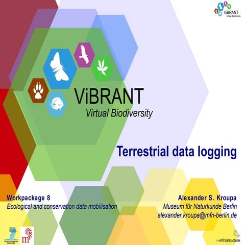 Terrestrial data logging