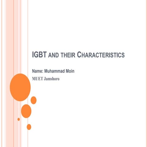 IGBT and their Characteristics