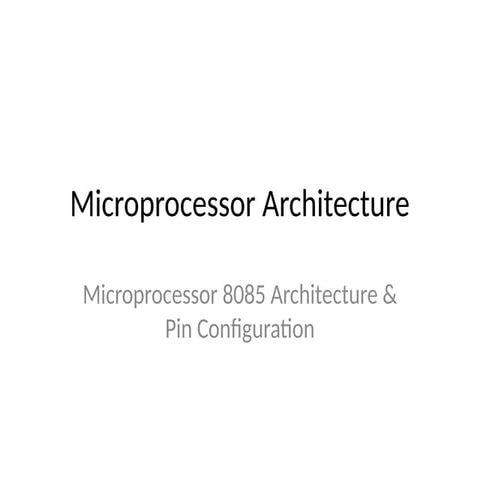 20 Microprocessor Architecture mca .pptx