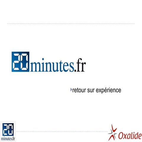 Conférence AFUP 20minutes.Fr