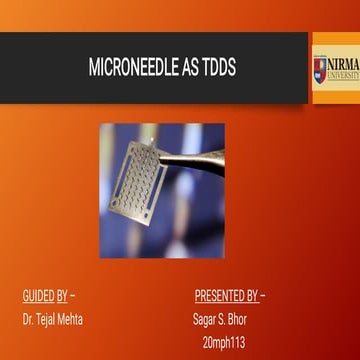 MICRONEEDLE 