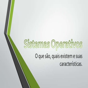 Sistemas Operativos