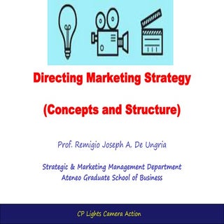 Driving Marketing Strategy: Concept...
