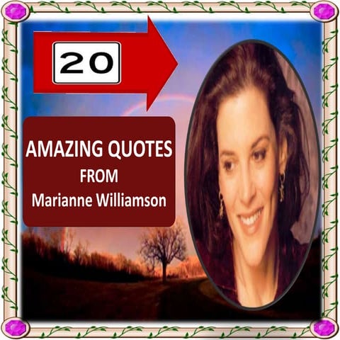20 quotes from marianne williamson