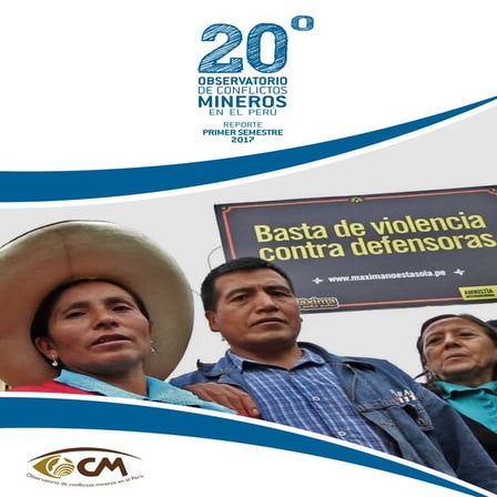 20° OBSERVATORIO DE CONFLICTOS MINEROS EN EL PERÚ | PDF
