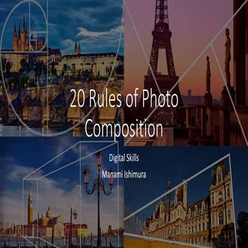20 rules of photo composition