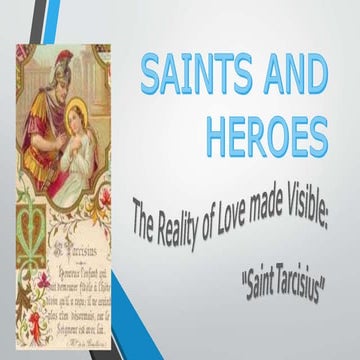 saints and heroes for kids