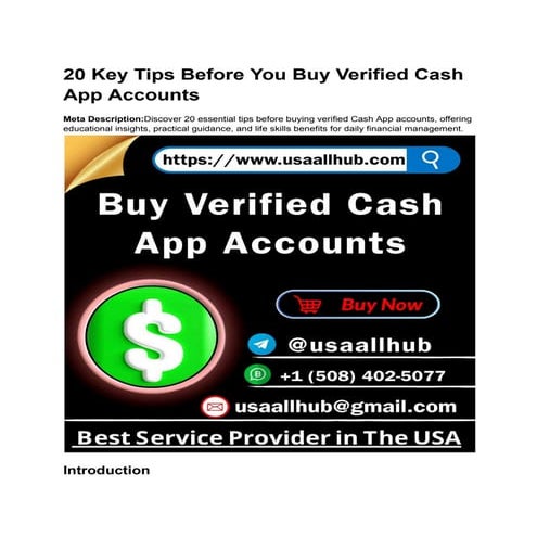 20 Sites to Buy Verified Cash App Account.pdf