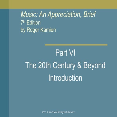 20th centuryintroduction