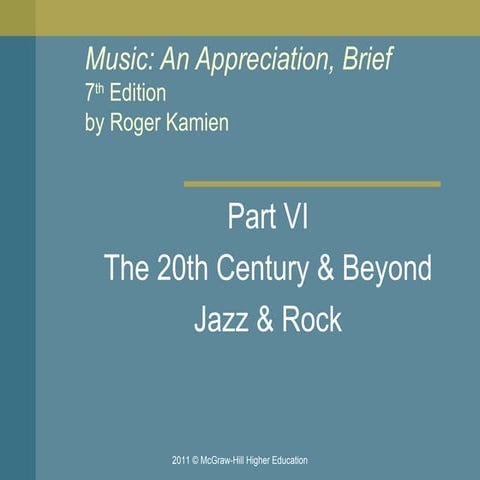 20th centuryjazzrock