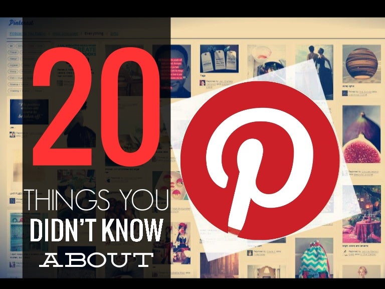 everything about pinterest