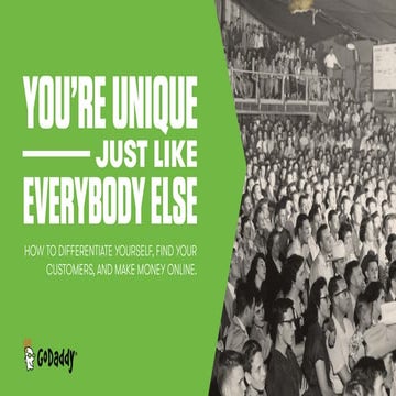 You're Unique, Just Like Everyone Else