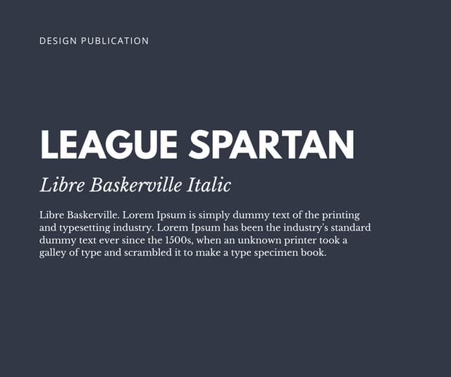 20 Unique Font Combinations