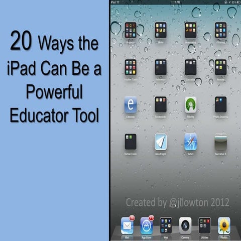 20 ways the i pad can be a powerful