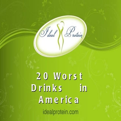 20 worst drinks in america
