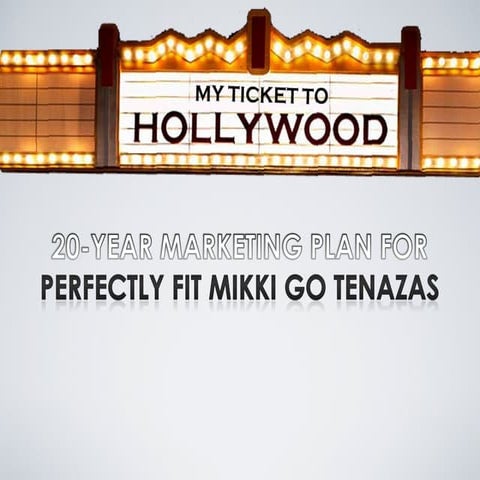 20 year personal marketing plan