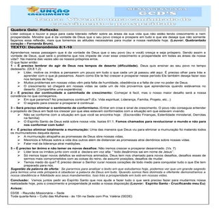 Estudo da Semana - Vivendo uma Cami...