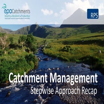 21. Integrated Catchment Management  - Recap
