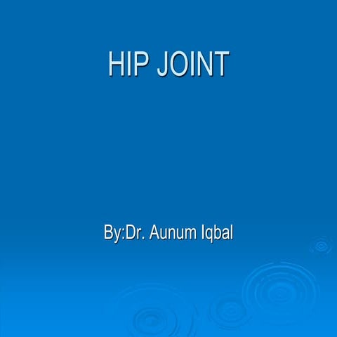 Hip joint
