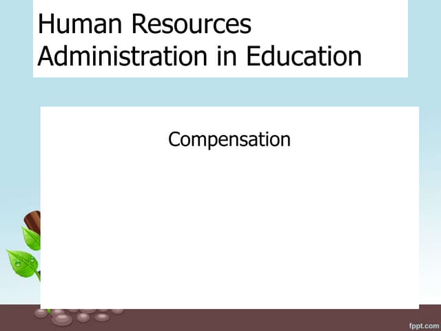 21. compensation and wages