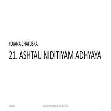 Charaka Samhita Sutra Sthana Chapter 21: Asthounindaniyam adhyaya