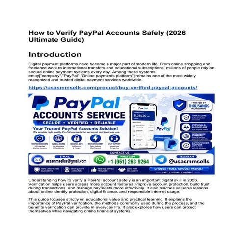 Digital Security Foundations: Understanding PayPal's ID Verification in ...