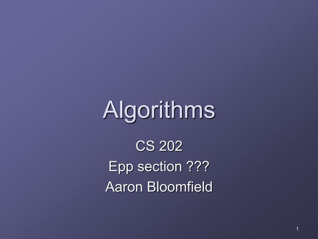 Algorithm, Pseudocode and Flowcharting in C++ | PPT