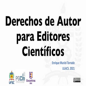 (04|09) Buenas Prácticas Procesos Editoriales LILACS 2021 - DERECHOS DE AUTOR