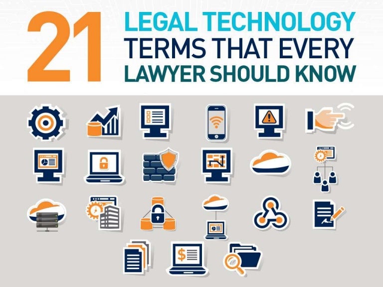 21 Legal Technology Terms that Every Lawyer Should Know