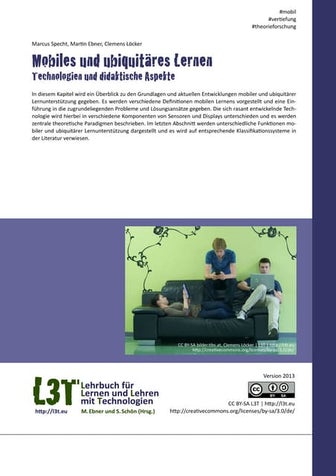Mobiles und ubiquitäres Lernen - Technologien und didaktische Aspekte