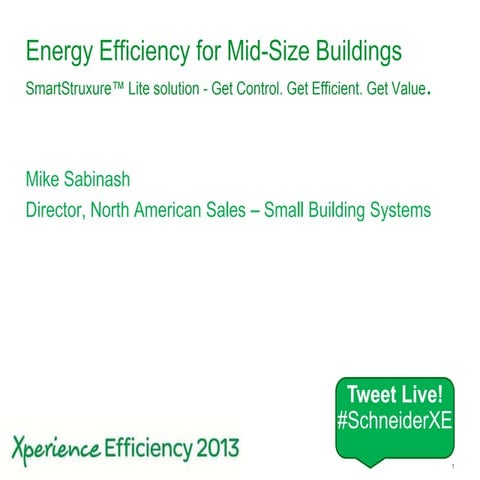 Energy efficiency for mid-size buildings