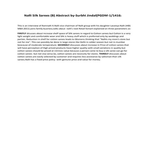 Nalli (b) surbhi jindal pgdm1-1416