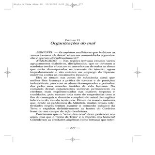 21   organizações do mal