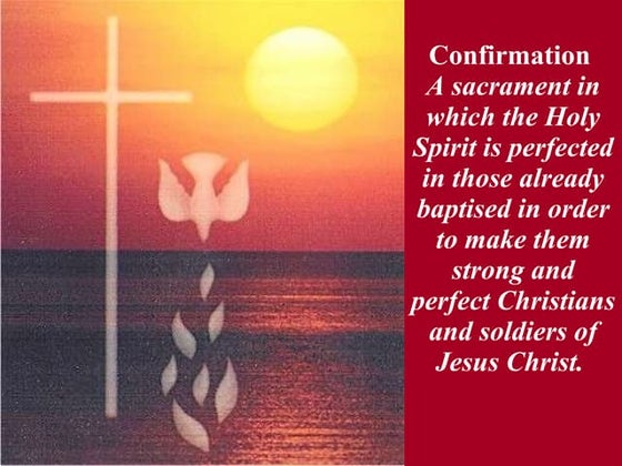 Sacrament of-confirmation | PDF