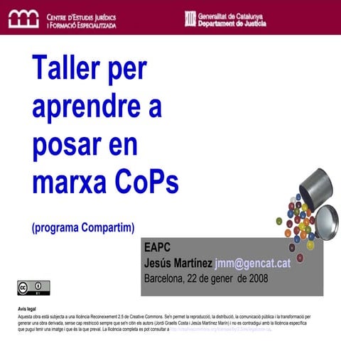 Guia para crear CoPs