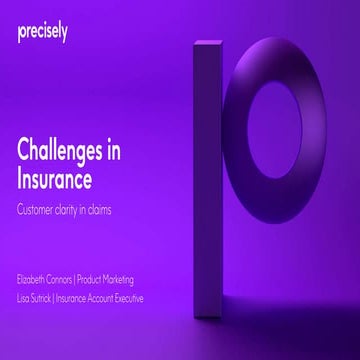Challenges in Insurance: Customer Clarity in Claims