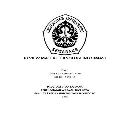 Laporan Praktikum TI Semester 1: Microsoft Word dan Excel